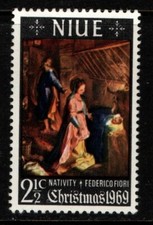 New Zealand Niue 1969 Christmas SG140 Mint