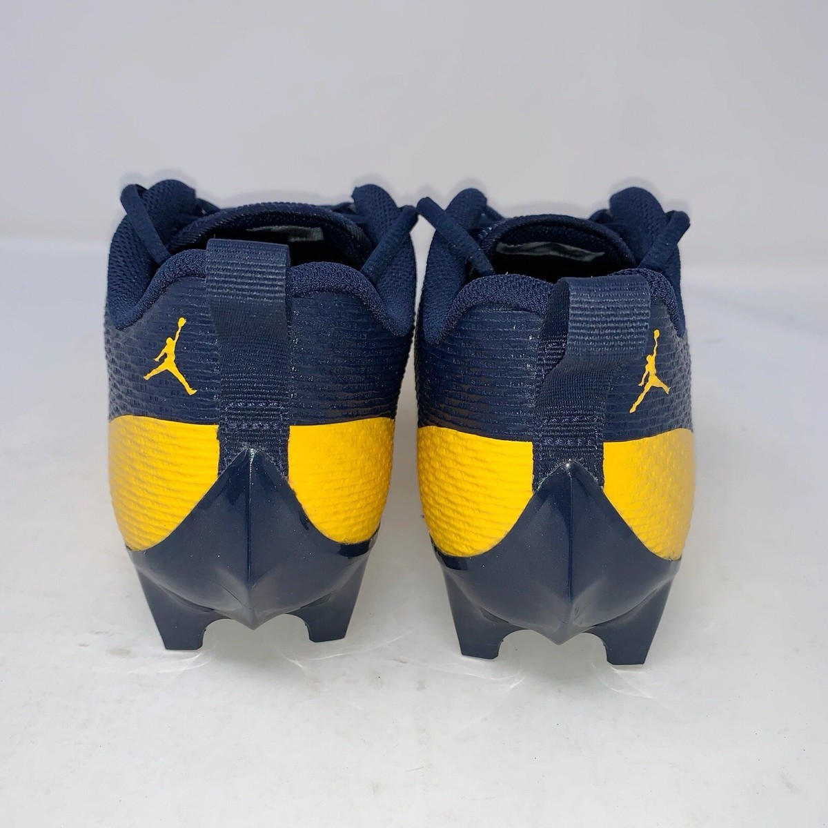 Air Jordan Vapor Edge Speed 2 Michigan Wolverines Cleats PE  display picture 3