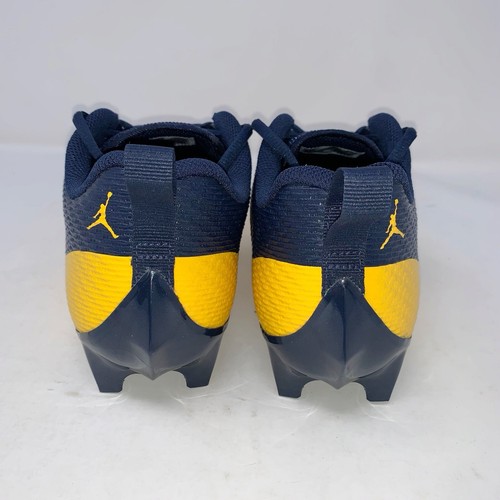 Air Jordan Vapor Edge Speed 2 Michigan Wolverines Cleats PE Size 13 FJ5724-407 - Picture 3 of 8