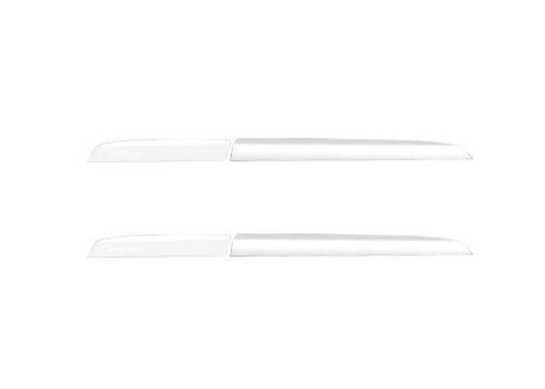 4*For Cadillac XT4 2019-24 Chrome steel Side Door Body Guard Molding Cover Strip - Bild 7 von 9