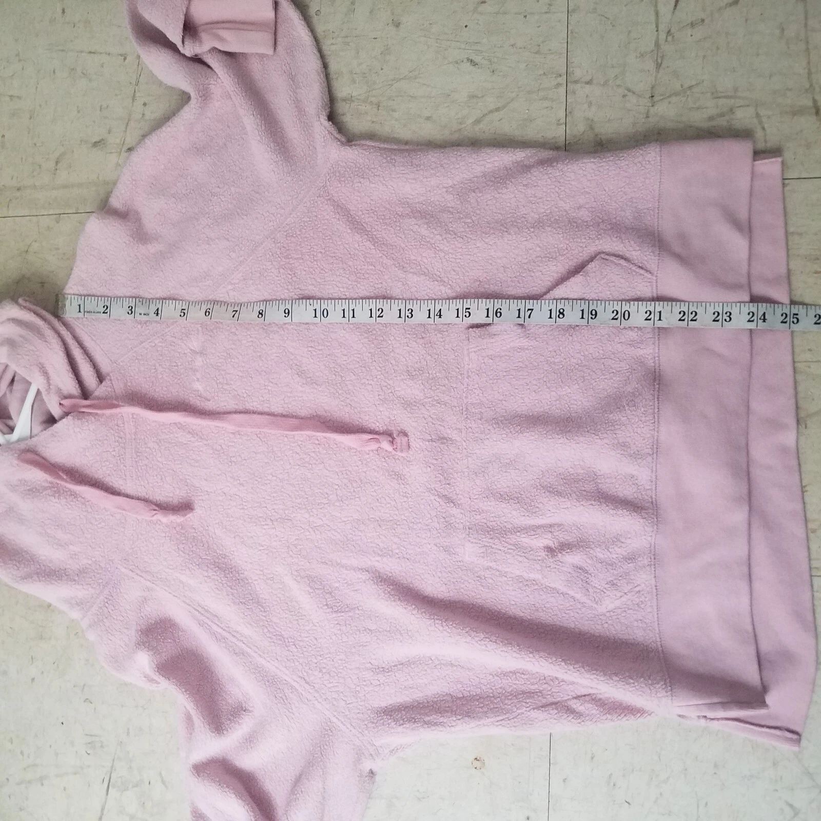 UNDERCOVER Felpa con cappuccio pullover sherpa orsacchiotto Victoria's Secret rosa oversize