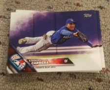 2016 Topps Update US179 Ezequiel Carrera 17 Count Lot Toronto Blue Jays