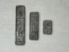 Star Wars Galactic Silver Credit Ingot Set, Real Prop Replica, Solid Metal