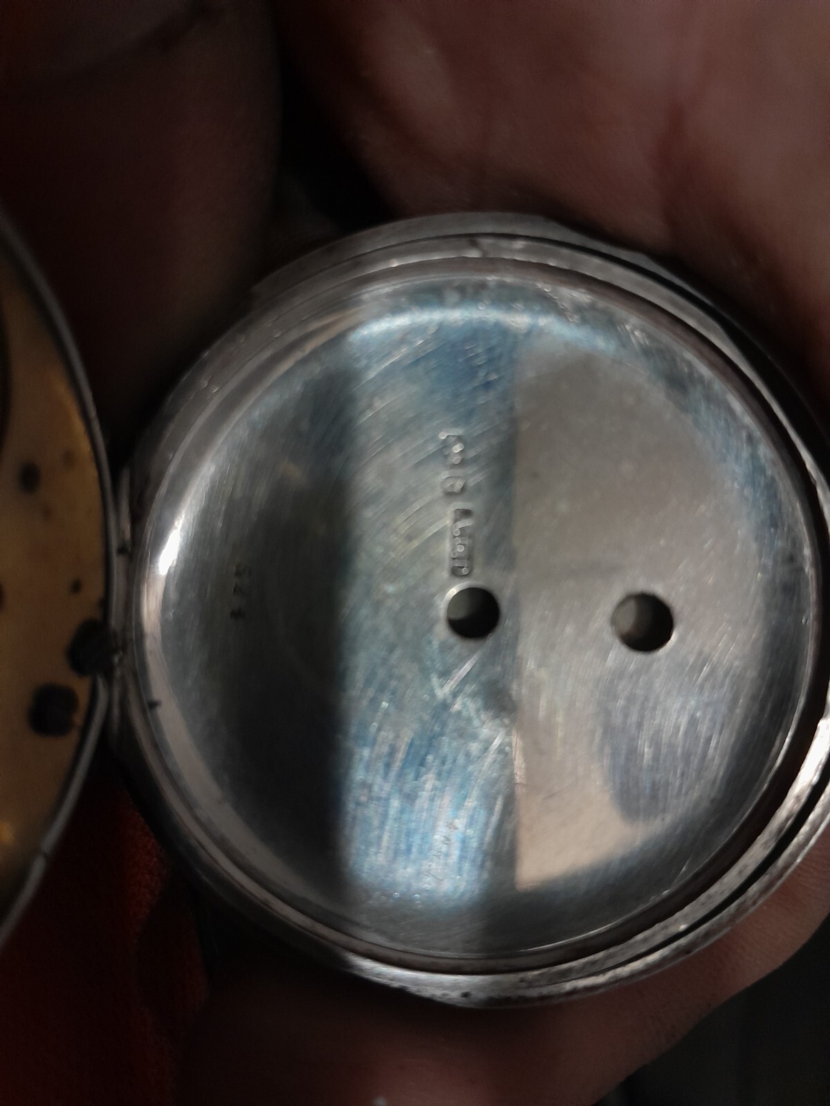 antique solid silver pocket watch eBay