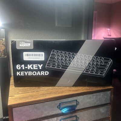 RK ROYAL KLUDGE RK61 Wired / Wireless 60% Mechanical Gaming Keyboard RGB NEW