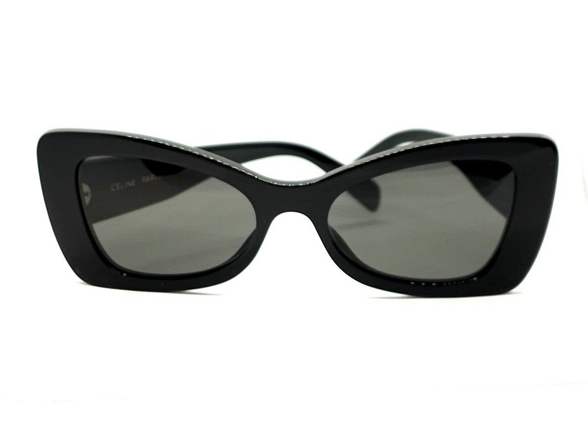 Celine CL40236I Sunglasses 01A Black/Gray lenses 54 new | eBay display picture 1
