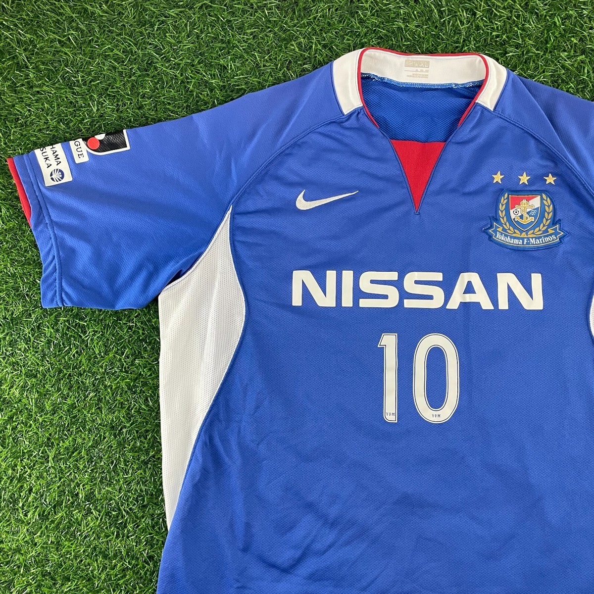 Vintage! Yokohama F. Marinos 2009 Jersey Shirt Kit – JPN L / US M