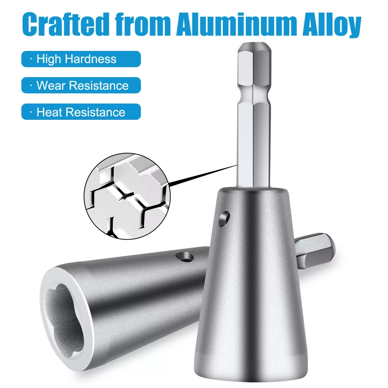 2PCS Wire Nut Twisting Tool Wire Cable Twister for Electrical Power Drill Driver 2PCS Wire Nut Twisting Tool Wire Cable Twister for Electrical Power Drill Driver