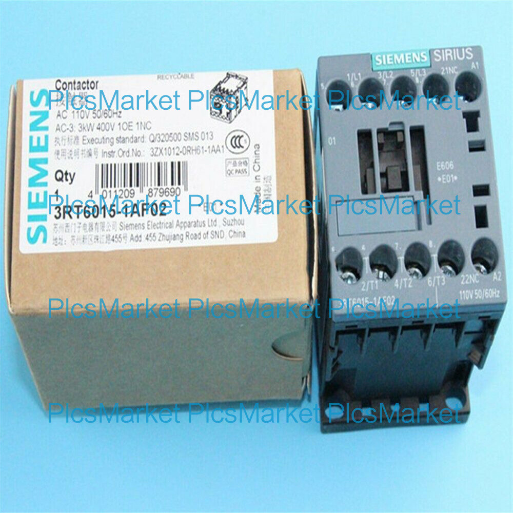 Contacteur Siemens 3RT6015-1AB01 AC24V - Neuf D'origine - Pour Applications Industrielles