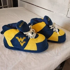 Comfy Feet West Virginia Mountaineers Plush Slippers