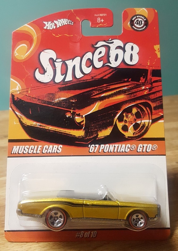 ホットウィール ’67 PONTIAC GTO　エラーカード？ ホットウィール '67 PONTIAC GTO エラーカード？ Hot Wheels '67