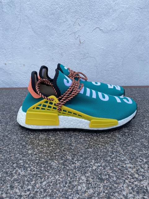 Size 7 Adidas Nmd Human Race Trail X Pharrell Sun Glow 17 For Sale Online Ebay