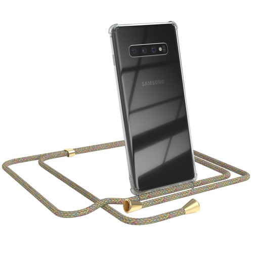 EAZY CASE do Samsung Galaxy S10 Plus Etui z paskiem Łańcuszek na telefon komórkowy Komórka Zawieszenie - Zdjęcie 12 z 26