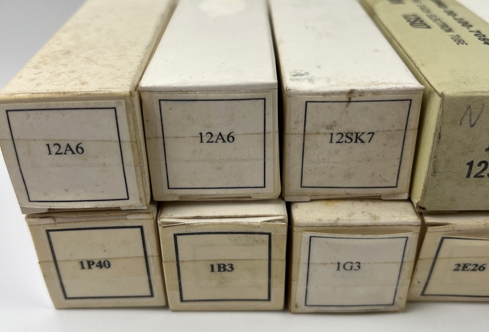 Lot Of 14 Electronic/Radio/Radionic Tubes See Below | eBay