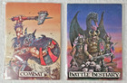 WARHAMMER FANTASY COMBAT BOOK 1 & BATTLE BEASTIARY BOOK 3 Games Workshop 1984