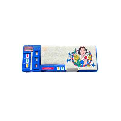 Vintage 90's Disney Snow White Touch 7 Pencil Box with