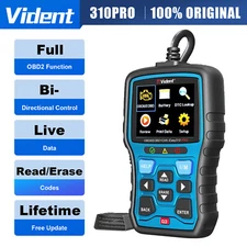 Vident iEasy310 Pro Car OBD2 Bi-Directional Control Scanner CAN Tools Live Data