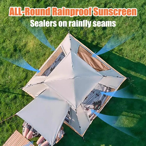 2.1M Full Automatic Instant Pop Up 4 Man Camping Tent Outdoor Hiking Shelter AU - Picture 3 of 5