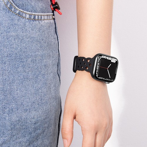 Spitzen-Uhrenarmband Sportarmband Für Apple Iwatch Serie Se 7 6 5 4 3 2 1/39 : - Picture 19 of 31