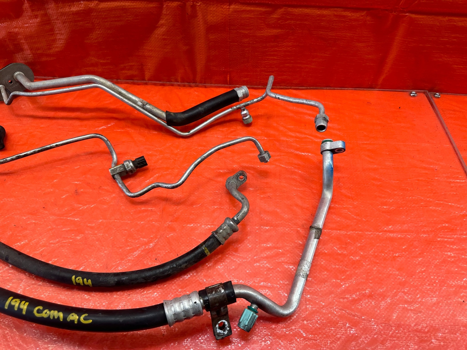 0711 HONDA CIVIC SI AC LINE SET LINES PIPES HOSES COMPLETE OEM