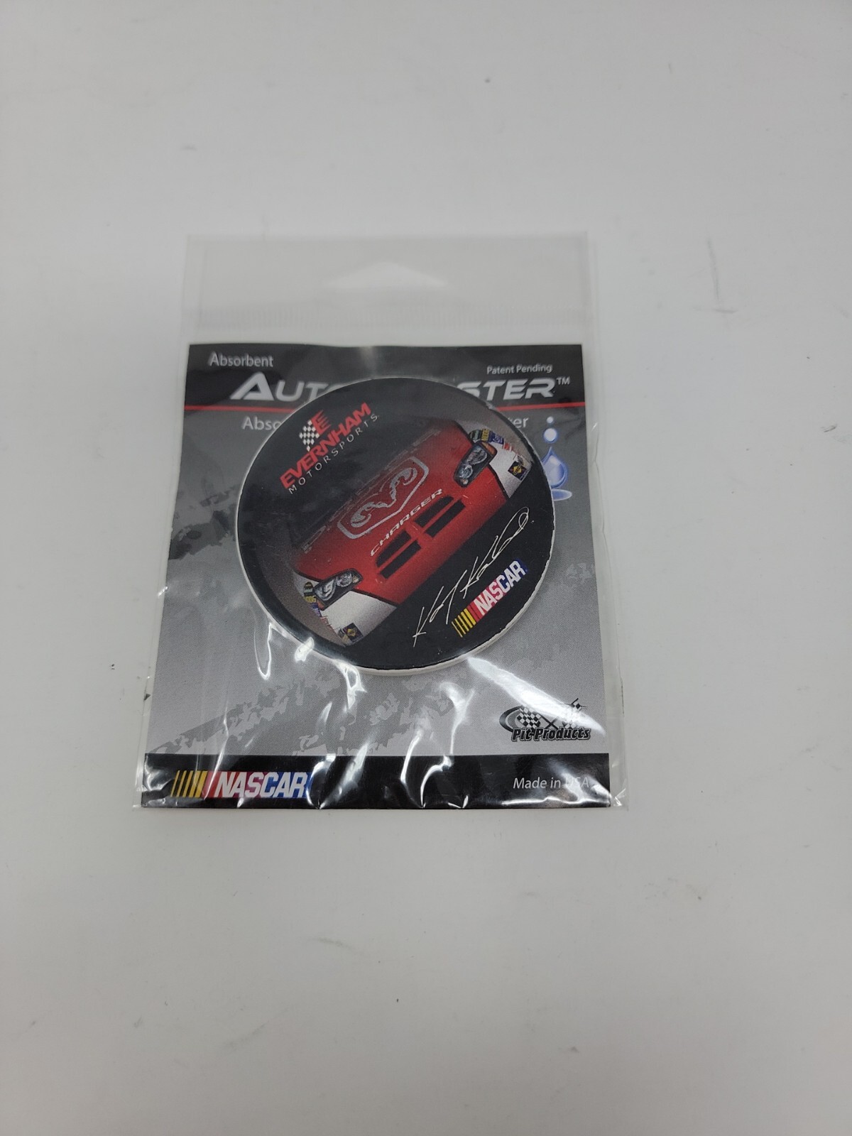 Ceramic Car Coasters Absorbent Kasey Khane Nascar Evernham Motorsports