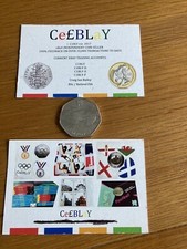 2012 LONDON OLYMPICS 2011 50p AQUATICS COIN IN CIRCULATED CONDITION.