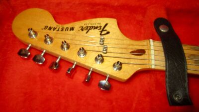 Vintage 1978 Fender Mustang Natural w/ Original Hardshell Case | eBay