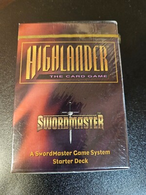 Highlander The Swordmaster Card Game  CCG - Strater Deck