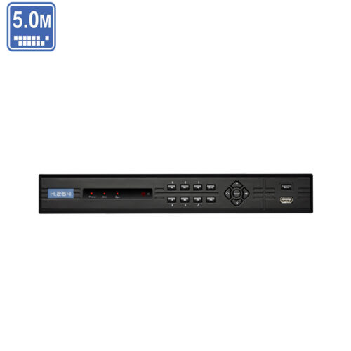 5MP DVR 8 CANALES 5 en 1 soporte cámara TVI/CVI/AHD/960H/IP desde 720P hasta 5MP  - Imagen 1 de 9