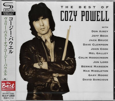 BEST COZY POWELL OF JAPAN RMST SHM AUDIOPHILE CD - RAINBOW WHITESNAKE BRAND NEW