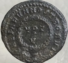 Genuine Ancient Roman Coin 320-324AD Crispus Caesar Wreath Genuine Authentic