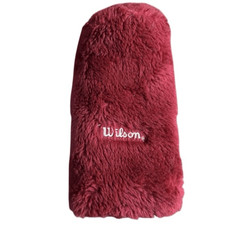 Wilson Red Fuzzy Golf Club Head Cover