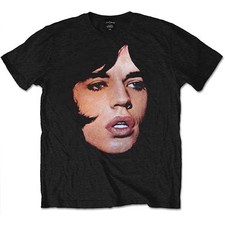 Image of The Rolling Stones T-Shirt: Mick Portrait OFFICIAL NEW