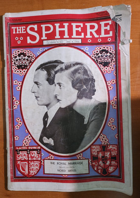 The Sphere - DEC 8, 1934 The Royal Marriage of Prince George & Princess Marina
