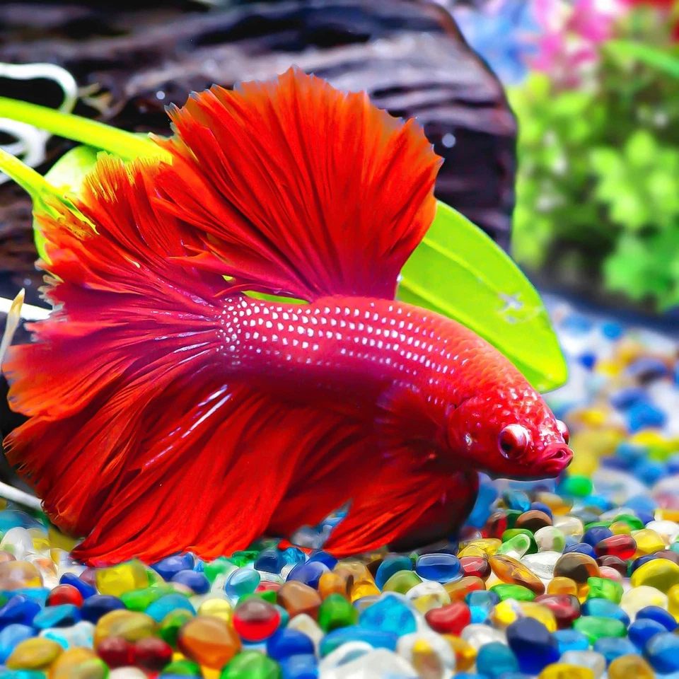 Keedolla Coloridos Guijarros de Vidrio Marino Transparente Acuario Grava Pecera Rocas Foto 2 de 4