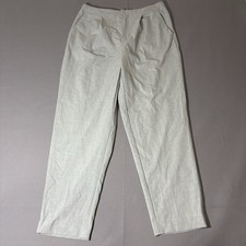 A New Day Women's Grey Stretch Work Dress Pants Straight Leg