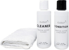 Premium Leather Sneaker Care Kit - Shoe Cleaner and Conditioner for Shoes, Boots