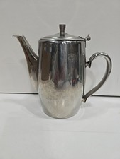 Adcraft Stainless Steel Lidded Tea Coffee Pot pitcher PSS-64G Free S&H
