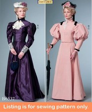 SEWING PATTERN Womens Costume Top Skirt Dress Victorian Edwardian 1900 1910 6537
