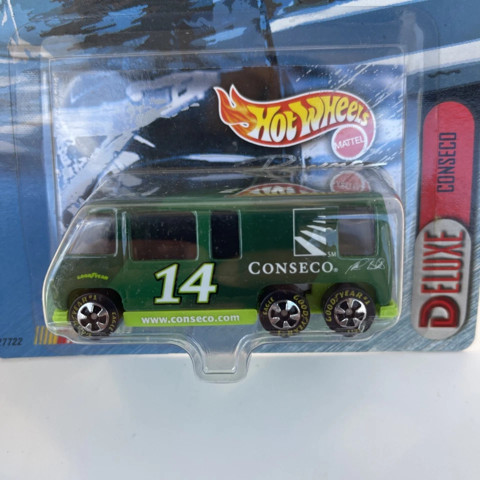 Hot Wheels Nascar Racing RV Series GMC Motorhome NASCAR Deluxe Conseco - Image 2 of 4