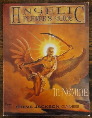 RPG Buch Angelic Spielerhandbuch für In Nomine von Steve Jackson Games