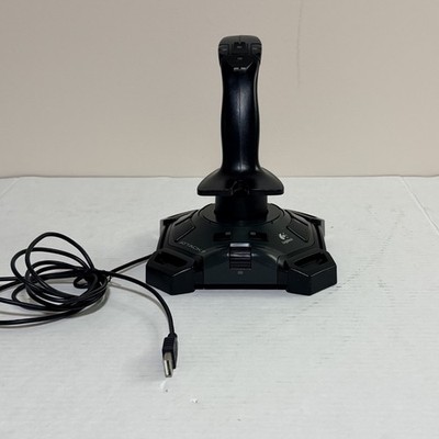 Logitech ATTACK 3 Video Game Flight Joystick Controller USB Wired For PC  