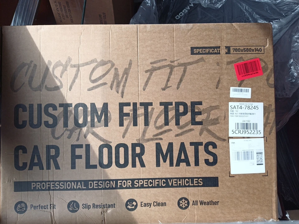 Alfombrillas Custom Fit Compatible con Honda CR-V 2023-2025 (Incluye Híbrido) TPE Foto 4 de 4