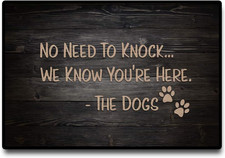 Funny Doormat, Welcome Door Mats for Home, Dog Door Mat Floor Door Mats Outdoor