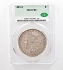 1889-O Morgan Silver Dollar XF40 CAC CACg *7432