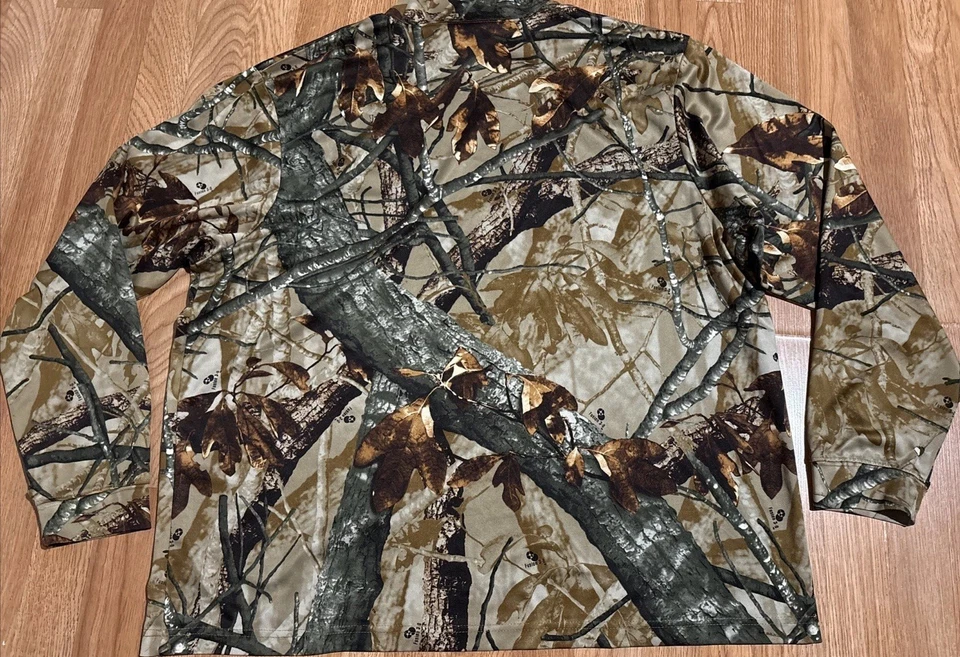 Outfitters Ridge Fusion 3D Camo Shirt Size XL Pullover Long Sleeve Pullover - Image 3 of 4