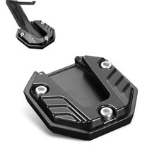 Motorcycle Kickstand Pad, Alloy Non-slip Side Support Extension Plate, Anti
