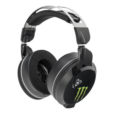 Monster Energy Turtle Beach Gaming Headset Black with Green M-Claw New