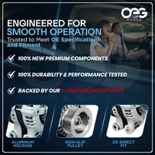 OEG Parts New Alternator Compatible with Dodge Ram 4000 5.9L 2001, Dakota 3.9...