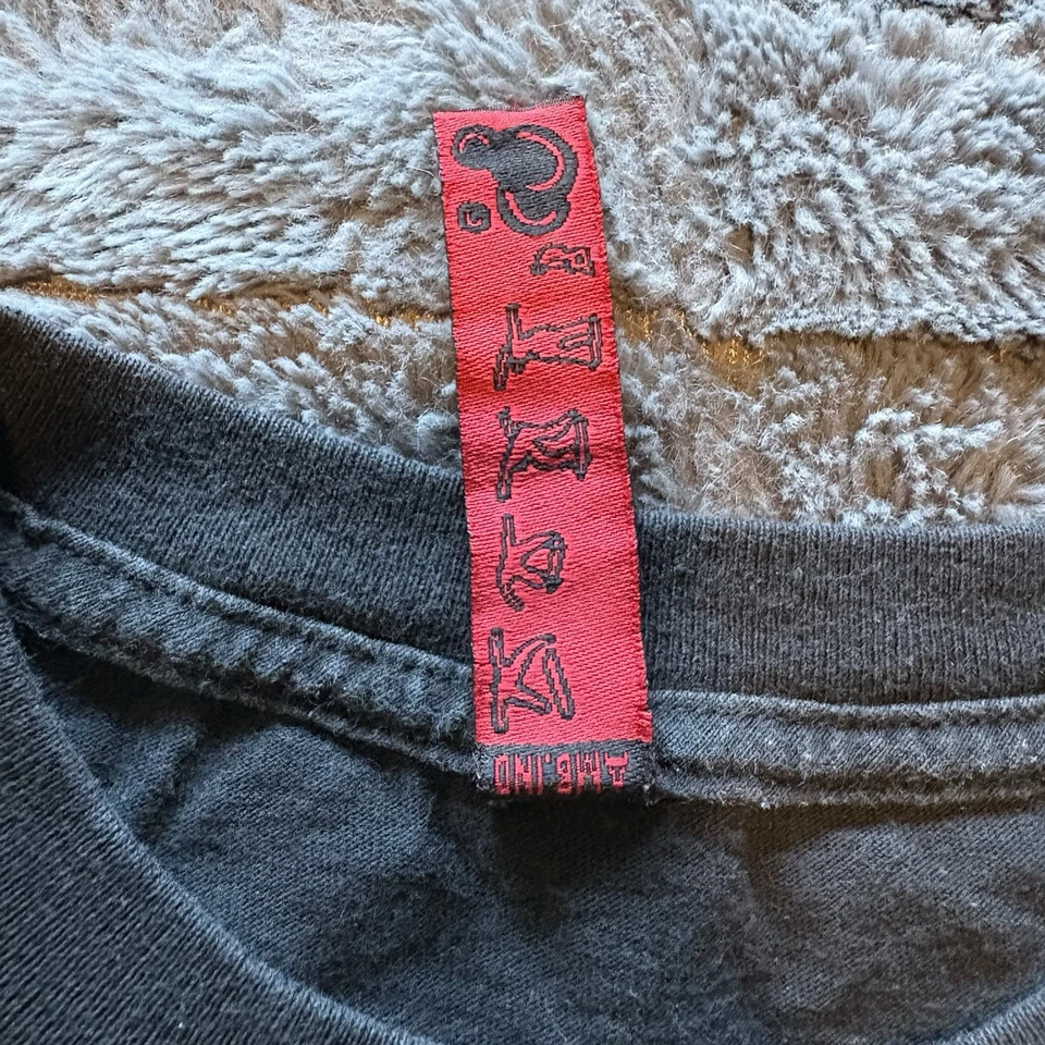 Camiseta Patinador Ambiguous Industries Negra Grunge XL De Colección Años 90 Y2K Foto 3 de 4